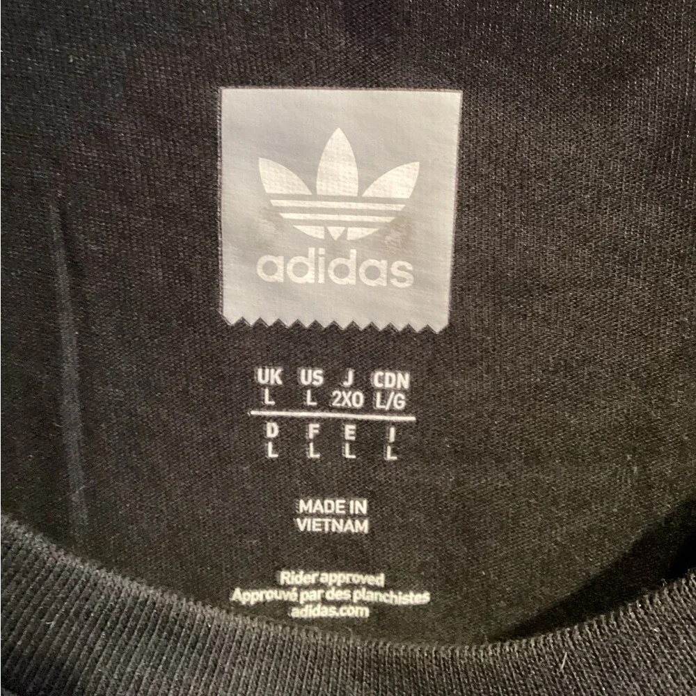 Adidas Skateboarding Mini Embroidery Graphic T-Shirt CF5835 Men's Size Large